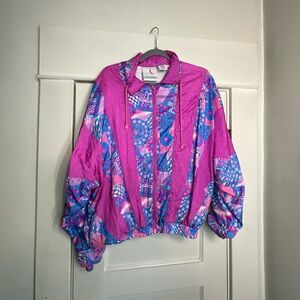 Vintage Multicolored Windbreaker